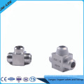 High pressure tee pipe fitting